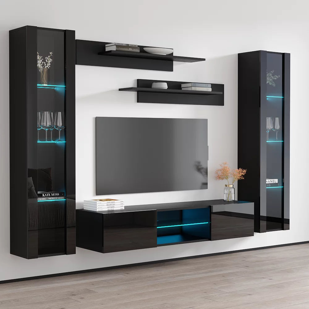 Wall Mounted Floating Entertainment Center G3513